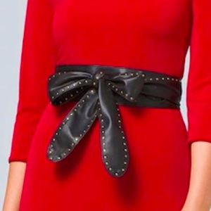 WHBM | Leather Tie Belt